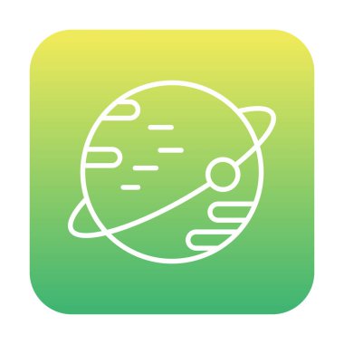 Gezegenler simgesi, vektör illüstrasyonu