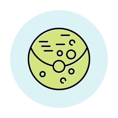 Venüs web simgesi, vektör illüstrasyonu