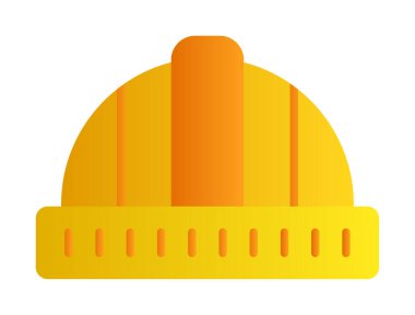 Sabit şapka simge vektör çizim