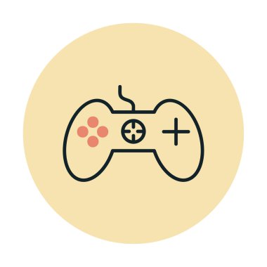 joystick modern simge vektör çizimi