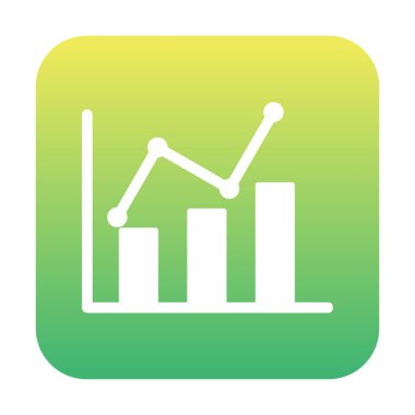 Grafik. Web simgesi basit illüstrasyon 