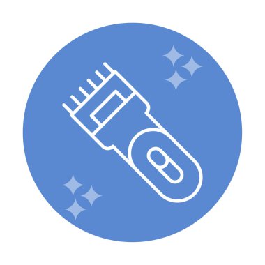 Elektrikli Shaver simgesi vektör illüstrasyonu