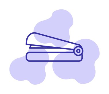 Zımba simgesi, modern tasarım illüstrasyonu            