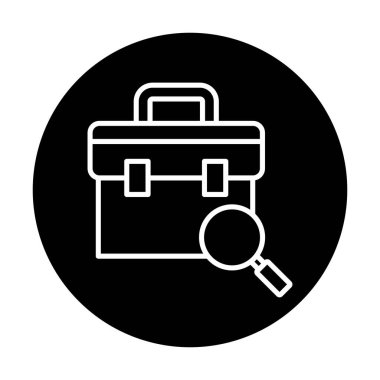 Görev simgesi vektör illüstrasyonu