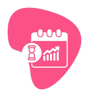 iş bitiş çizgisi vektör resimlemesi