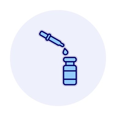 Bırakıcı simgesi vektör illüstrasyon grafik tasarımı