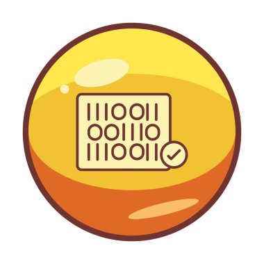 Bitiş noktası simgesi vektör illüstrasyonu