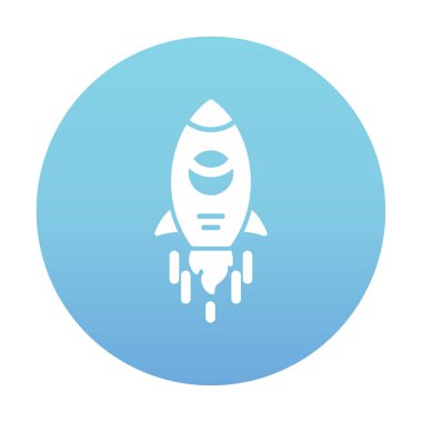 roket web vektör çizimi tasarımı