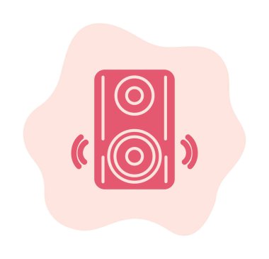 speaker icon, vector illustration simple design