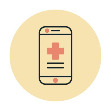 cep telefonu simgesi. vekto ilüzyonu 