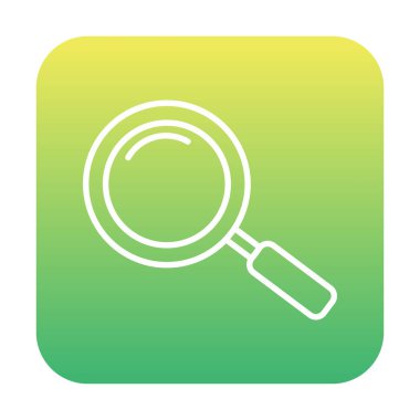 Büyütücü Cam Hat Simgesi