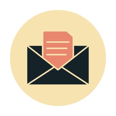 Harf simgesi vektör illüstrasyonu