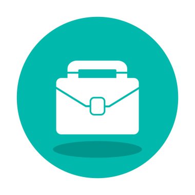 evrak çantası web basit simge illüstrasyonu