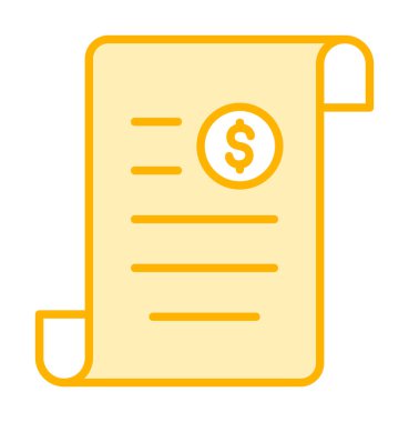 Bill simgesi, vektör çizimi 