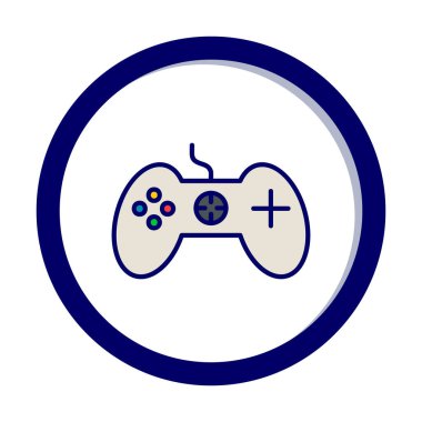 joystick modern simge vektör çizimi
