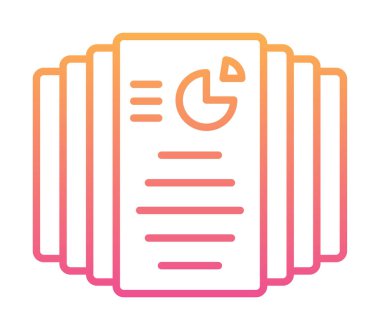 Görev Listesi web simgesi, vektör illüstrasyonu