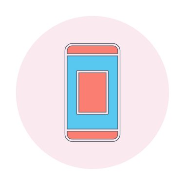 Lastik ağ simgesi vektör illüstrasyonu