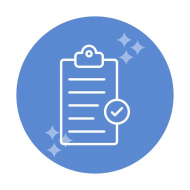 Basit Pano Tamamlanmış simge, vektör illüstrasyonu