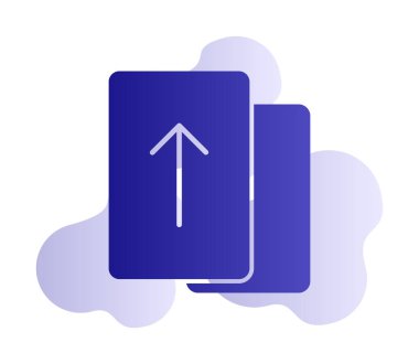 dosya web simgesi, vektör illüstrasyonu