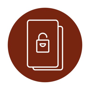 dosya simgesi, vektör illüstrasyonu basit tasarım