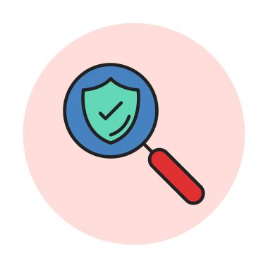 Büyütücü Cam Hat Simgesi