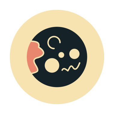 Gezegenler simgesi, vektör illüstrasyonu