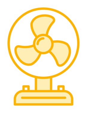 Basit hayran simgesi çizimi