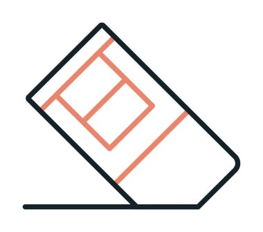 Lastik ağ simgesi vektör illüstrasyonu