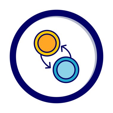 Web simgesi, vektör illüstrasyonunu değiştir