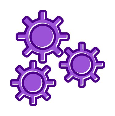 Ayar web simge vektör çizim