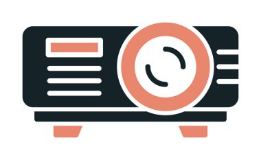 Projector  web icon vector illustration