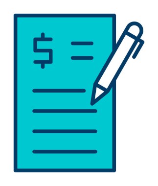 İçerik Oluşturucu ikon vektör çizimi