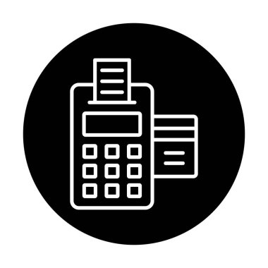 Vektör olarak EDC simgesi. logotype