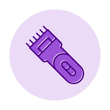 Elektrikli Shaver simgesi vektör illüstrasyonu