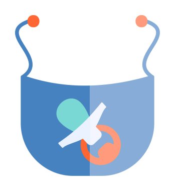 Bib simge vektör çizim