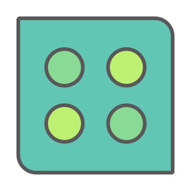 Menü web simgesi, vektör çizim