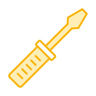 tornavida ikonu vektör çizimi