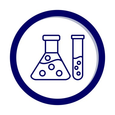 Şişesi web simgesi, vektör çizim