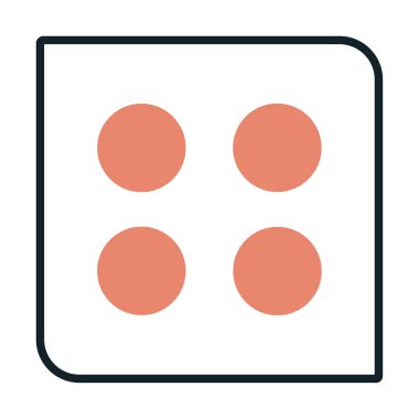 Menü web simgesi, vektör çizim