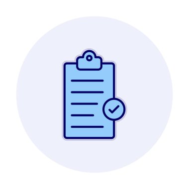 Basit Pano Tamamlanmış simge, vektör illüstrasyonu