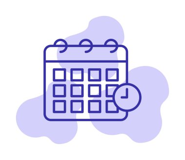 ölü çizgi simgesi vektör çizimi tasarımı