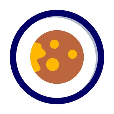 Gezegenler simgesi, vektör illüstrasyonu