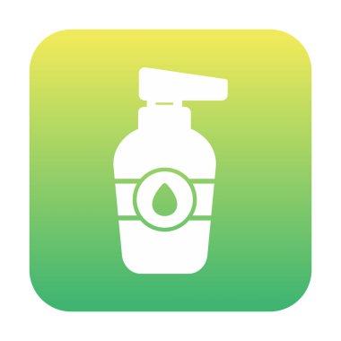 Beyaz arkaplanda bebek yağı vektör illüstrasyonu