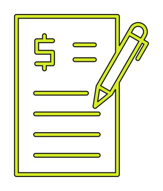 İçerik Oluşturucu ikon vektör çizimi