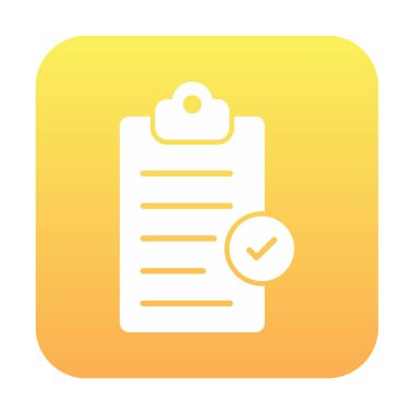 Basit Pano Tamamlanmış simge, vektör illüstrasyonu