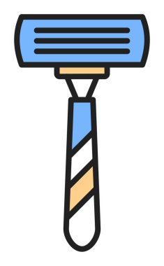 Jilet. Web simgesi basit illüstrasyon