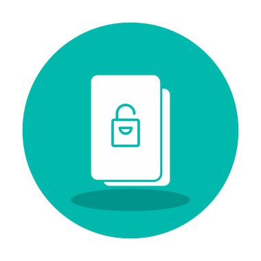 dosya simgesi, vektör illüstrasyonu basit tasarım