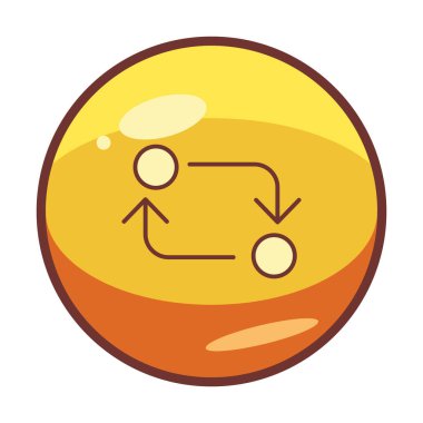 Web simgesi, vektör illüstrasyonunu değiştir