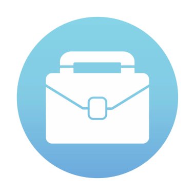 evrak çantası web basit simge illüstrasyonu