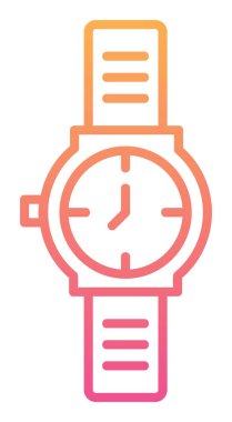 Kol saati. Web simgesi basit tasarım